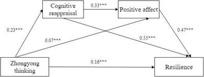 Zhongyong Thinking Style and Resilience Capacity in Chinese Undergraduates: The Chain Mediating Role of Cognitive Reappraisal and Positive Affect